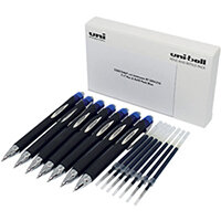 Uni-Ball Jetstream SXN-210 7 Pen/7 Refill Blue Pack of 14 238212467 Uni-Ball Jetstream SXN-210 7 Pen/7 Refill Blue Pack of 14 238212467