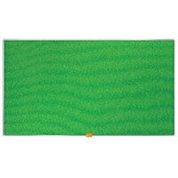 Nobo Widescreen Felt Noticeboard 890x500mm Green 1905315 Nobo Widescreen Felt Noticeboard 890x500mm Green 1905315