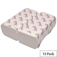 Leonardo M Fold 2 Ply White Paper Hand Towels 200 Towels Per Sleeve 15 Sleeves (3000 Sheets) HTL002 Leonardo M Fold 2 Ply White Paper Hand Towels 200 Towels Per Sleeve 15 Sleeves (3000 Sheets) HTL002