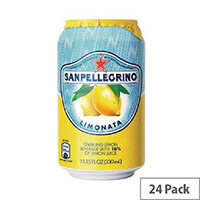 San Pellegrino Lemon Sparkling Can 330ml (Pack 24) San Pellegrino Lemon Sparkling Can 330ml (Pack 24)