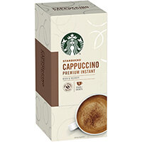 Starbucks Cappuccino Instant 70g 5 Sachets Pack of 6 12431776 Starbucks Cappuccino Instant 70g 5 Sachets Pack of 6 12431776