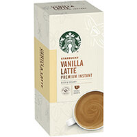Starbucks Vanilla Latte Instant 107.5g 5 Sachets Pack of 6 12431778 Starbucks Vanilla Latte Instant 107.5g 5 Sachets Pack of 6 12431778