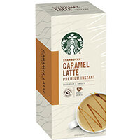 Starbucks Caramel Latte Instant 107.5g 5 Sachets Pack of 6 12431759 Starbucks Caramel Latte Instant 107.5g 5 Sachets Pack of 6 12431759