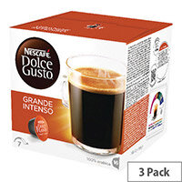 Nescafe Dolce Gusto Grande Intenso Capsules Pack of 48 12208476 Nescafe Dolce Gusto Grande Intenso Capsules Pack of 48 12208476