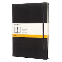 Moleskine Notebook Hard Cover Ruled Extra Large Black QP090 Moleskine Notebook Hard Cover Ruled Extra Large Black QP090