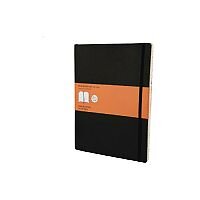 Moleskine Notebook Soft Cover Extra Large 190 x 250mm Ruled Black QP621 Moleskine Notebook Soft Cover Extra Large 190 x 250mm Ruled Black QP621