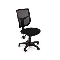 Mesh Back Office Chair With Adjustable Back Black Profiled Seat OA Series Mesh Back Office Chair With Adjustable Back Black Profiled Seat OA Series