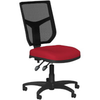 OA Series Mesh Back Office Chair with Adjustable Black Mesh Back & Bespoke Evert Fabric Seat