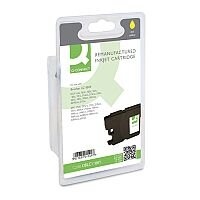 Brother LC-1100Y Compatible Yellow Ink Cartridge Q-Connect LC1100Y