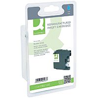 Brother LC-123C Compatible Cyan Ink Cartridge LC123C Q-Connect