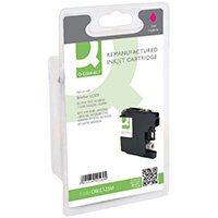 Q-Connect Brother Remanufactured Magenta Inkjet Cartridge LC123M Q-Connect Brother Remanufactured Magenta Inkjet Cartridge LC123M