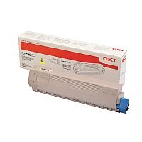 OKI 46471101 Yellow Standard Capacity Toner Cartridge
