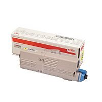 OKI 46490401 Yellow Standard Capacity Toner Cartridge
