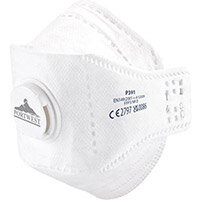 Portwest P391 Eagle P3 Respirator Valv (10) White