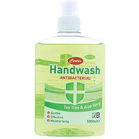 Certex Handwash Antibacterial Tea Tree/Aloe 500ml TOCER002 Pack of 12) Certex Handwash Antibacterial Tea Tree/Aloe 500ml TOCER002 Pack of 12)
