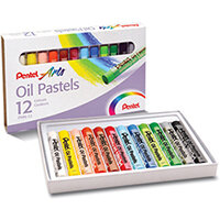 Pentel Standard Oil Pastels Assorted Pack of 36 PHN4-12CP Pentel Standard Oil Pastels Assorted Pack of 36 PHN4-12CP