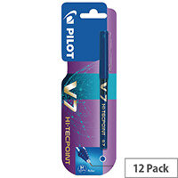 Pilot V7 Hi-Tecpoint Rollerball Pen Blue 101101203