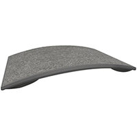 Gymba Standing Platform - Great For Activating Muscles, Balancing Posture & Ideal For Use With Sit-Stand Work-Stations - Colour: Grey Gymba Standing Platform - Great For Activating Muscles, Balancing Posture & Ideal For Use With Sit-Stand Work-Stations - Colour: Grey
