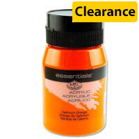 Essentials 500Ml Acrylic Pot - Cadium Orange