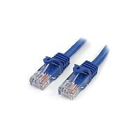 StarTech 5 ft Blue Snagless Cat5e UTP Patch Cable Cat 5e 5 ft 1 x RJ-45 Male 1 x RJ-45 Male Blue RJ45PATCH5 StarTech 5 ft Blue Snagless Cat5e UTP Patch Cable Cat 5e 5 ft 1 x RJ-45 Male 1 x RJ-45 Male Blue RJ45PATCH5