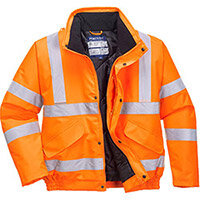 Portwest RT32 Hi-Vis Bomber Jacket RIS Orange XL