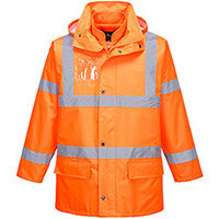 Portwest S765 Hi-Vis Essential 5in1 Jacket Orange Large