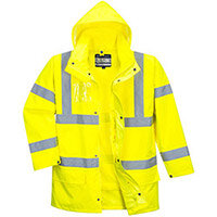 Portwest S765 Hi-Vis Essential 5in1 Jacket Yellow XXL