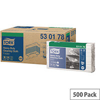 Tork Heavy Duty Cleaning Cloth W4 Refill 100 Sheets per Pack White Pack 5 (500 Clothes in Total) 530178 Tork Heavy Duty Cleaning Cloth W4 Refill 100 Sheets per Pack White Pack 5 (500 Clothes in Total) 530178