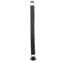 Snapwrap Cable tidy with attachment clips and weighted base - Black