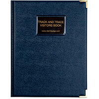 Identibadge Track And Trace Visitor Book With Binder GDPR Comp IBVB-TT Identibadge Track And Trace Visitor Book With Binder GDPR Comp IBVB-TT