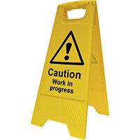Spectrum Industrial Heavy Duty A Board Caution Work In Progress 4715 Spectrum Industrial Heavy Duty A Board Caution Work In Progress 4715