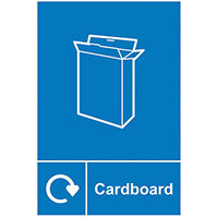 Spectrum Industrial Recycle Sign Cardboard 150x200mm SAV 18144 Spectrum Industrial Recycle Sign Cardboard 150x200mm SAV 18144