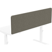 Acoustic Screen For Leap & Zoom Height Adjustable Desks W1600xH480mm - Camira BLAZER LITE Fabric - Colour Code: LTH57-Verity