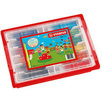 Stabilo Trio A-Z Felt Tip Colour Pens Class Pack Gratnell Tray Assorted Pack of 144 F378/144-04 Stabilo Trio A-Z Felt Tip Colour Pens Class Pack Gratnell Tray Assorted Pack of 144 F378/144-04