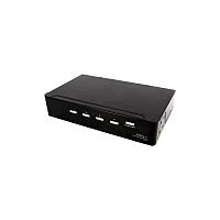 StarTech 4 Port DVI Video Splitter with Audio 1 x DVI-I Dual-Link Video In ST124DVIA StarTech 4 Port DVI Video Splitter with Audio 1 x DVI-I Dual-Link Video In ST124DVIA