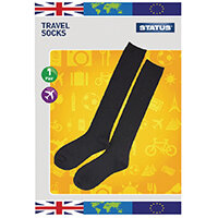 Status Black Travel Socks Size 6-9 Pack of 10 STRAVELSOC1PKB10 Status Black Travel Socks Size 6-9 Pack of 10 STRAVELSOC1PKB10