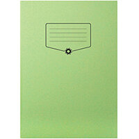 Silvine Bacoff Exercise Book Ruled with Margin A4 Green Pack of 10 EXBAC143 Silvine Bacoff Exercise Book Ruled with Margin A4 Green Pack of 10 EXBAC143