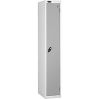 Probe 1 Door Locker Cam Lock ACTIVECOAT W305xD460xH1780mm White Body Silver Door Probe 1 Door Locker Cam Lock ACTIVECOAT W305xD460xH1780mm White Body Silver Door