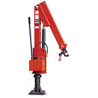 Socket Mounted Swing Jib Crane 1000Kg Capacity