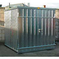 Quickbuild 6X2 Single Door Side Elevation