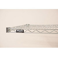 Metro Wall Mounted Chrome Wire Shelf 610mm Wide 610mm Deep