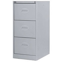 Filing Cabinet Kontrax Light Grey Steel HxWxD: 1009x458x622mm Filing Cabinet Kontrax Light Grey Steel HxWxD: 1009x458x622mm