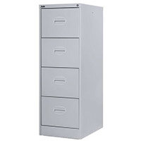 Filing Cabinet Kontrax Light Grey Steel HxWxD: 1320x458x622mm Filing Cabinet Kontrax Light Grey Steel HxWxD: 1320x458x622mm