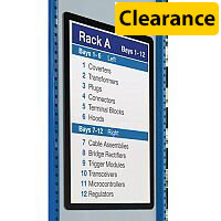 Document Frame A4 Magnetic Black Pack of 10