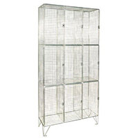 3 Door Mesh Locker 1980X300X381 Nest 3