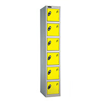 Probe 6 Door Locker Cam Lock ACTIVECOAT W305xD305xH1780mm Silver Body Lemon Door 7 Year Warranty