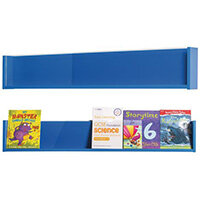 Shelf Style Wall Mounted Display  Pack Of 3  Blue