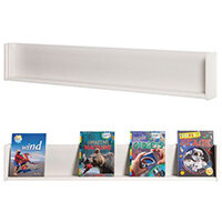 Shelf Style Wall Mounted Display  White
