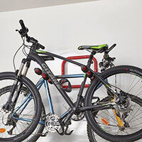 Folding/Telescopic 3-Cycle Wall Rack