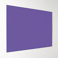 Eco-Colour Frameless Resist-A-Flame Board 600x900mm Purple